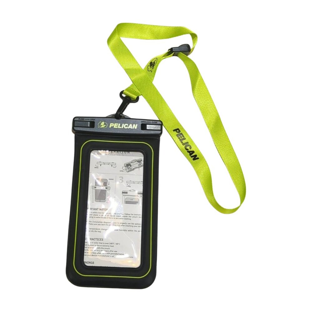 Pelican Marine Waterproof Phone Holder Pouch IP68 Camera Window New Underwater